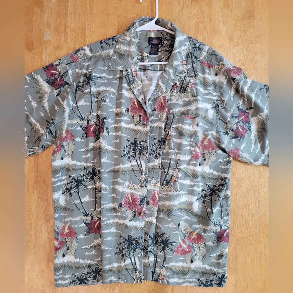 EUC Pacific Coast Highway Hawaiian shirt